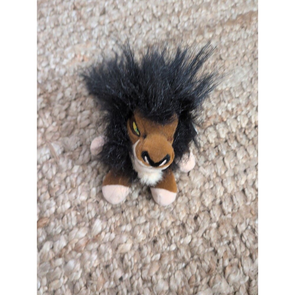 Disney Villains Collection The Lion King Scar 7" Plush Toy Stuffed Animal